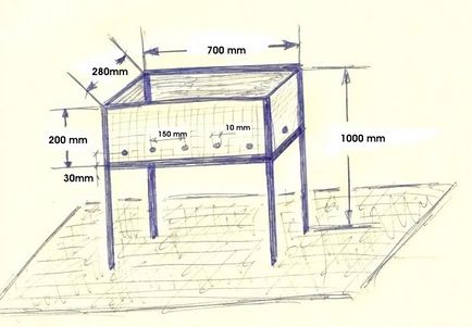 grătare metalice cu propriile lor mâini dimensiunea fotografiilor și a instrucțiunilor