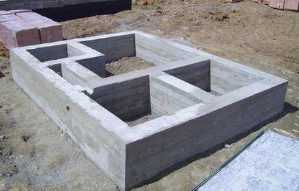 Mark beton pentru fundația unei case private - care de brand pentru a umple