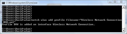 Configurarea conexiunilor wireless în Windows Server 2008 și Windows Vista de cli folosind netsh wlan