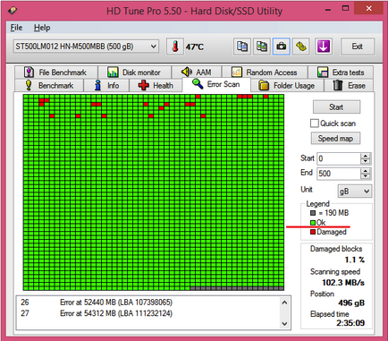 Formatul de nivel scăzut hard disk, calculator tips