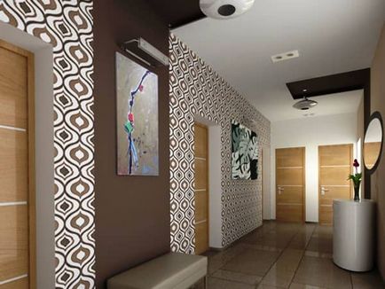 Imagini de fundal de design compozit coridor combină fotografii în hol, se combină tapet