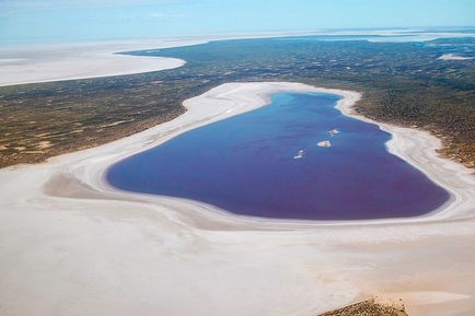 Lacul Eyre în Australia