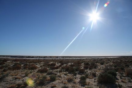 Lacul Eyre în Australia