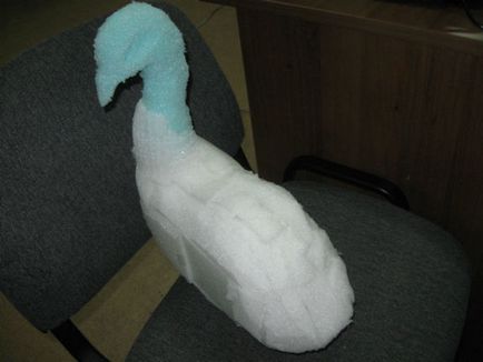 Peacock din p class plastic (păsări din sticle de plastic) Peacock de p class plastic