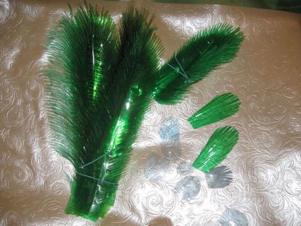 Peacock de p class plastic (figury.svoimi rukami.podelki gradina din sticle de plastic) Peacock de p class plastic