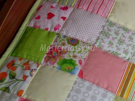 pătură Patchwork cu mâinile