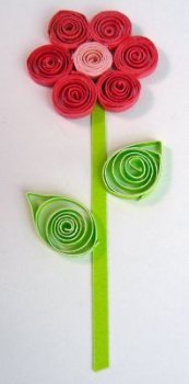 Quilling meserii făcute cu propriile lor mâini și volumetrica simplu