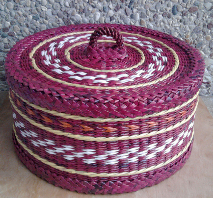 tehnici de țesut tubulilor ziar Crafts (Crafts) Tehnici de tesut din tuburi de ziar, brodată