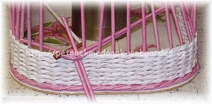 tehnici de țesut tubulilor ziar Crafts (țesut tubulilor ziar) Tehnici de tesut din tuburi de ziar, brodată