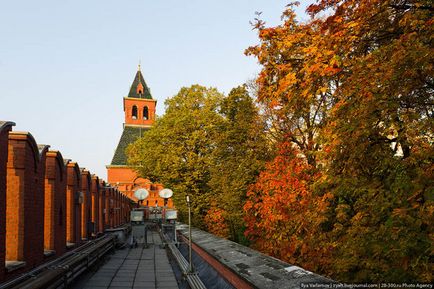 Plimbare pe zidurile Kremlinului