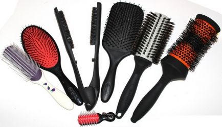 Pieptene pentru păr (25 fotografii) concav electrice și profesionale rotative pentru