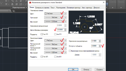 Dimensiuni în AutoCAD