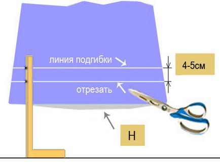 Reparatii strat cu mâinile ca pentru a scurta stratul de jos