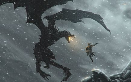 Skyrim cum să zboare pe un dragon și cum să devină un dragon