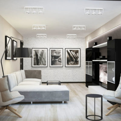 Apartament renovat exemple fotografie interior modern
