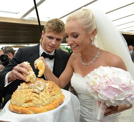 Nunta Dmitry Tarasova și Olgi Buzovoy