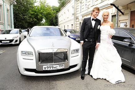 Nunta Dmitry Tarasova și Olgi Buzovoy