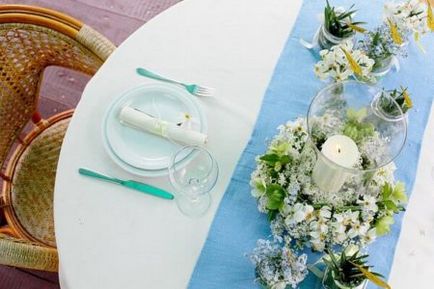Nunta în albastru idei de design de nunta de culoare albastru
