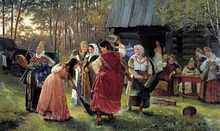 ceremonii de nunta din Rusia vechi, care nu mai există, umkra
