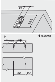 Instalare, calcul, instalare, manual, video reglabil AVENTOS hf