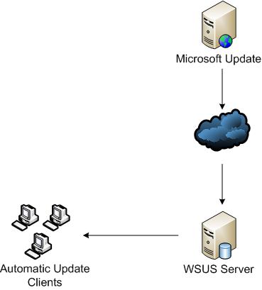 Servicii de instalare de actualizare Microsoft Windows Servicii de actualizare server de