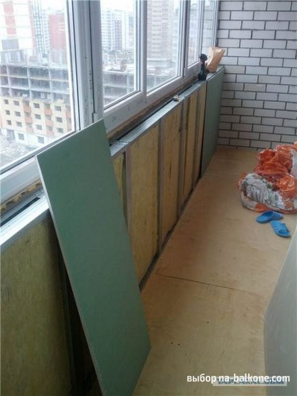 Încălzirea de la balcon cu mâinile - instrucțiuni pas cu pas (foto 30)