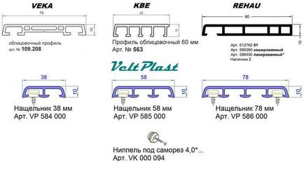 Alege-și instala ferestre din PVC rame