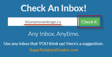 e-mail temporară de unică folosință și de e-mail fără a fi nevoie să se înregistreze, precum și postul anonim