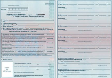 Tot ce trebuie să știți despre certificatul medical conducătorului auto în cazul în care să ia și când să se schimbe
