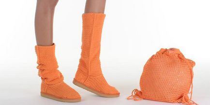 cizme tricotate va ajuta la crearea unei imagini elegante și îndrăznețe