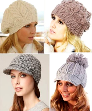 De tricotat pălării și berete pentru femei
