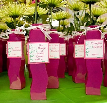 vaze luminoase colorate pentru petrecere de nuntă