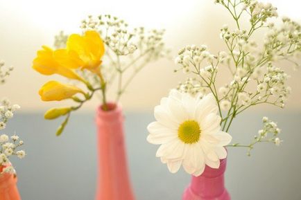 vaze luminoase colorate pentru petrecere de nuntă