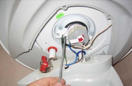 Înlocuirea PETN verifica încălzitorul de apă, pentru a schimba propriile lor mâini, reparații și inspecție, să sune,