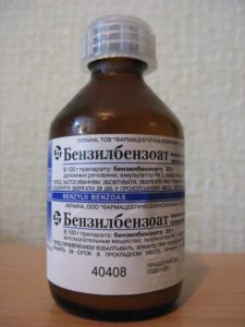 бензилбензоат в лікуванні демодекозу