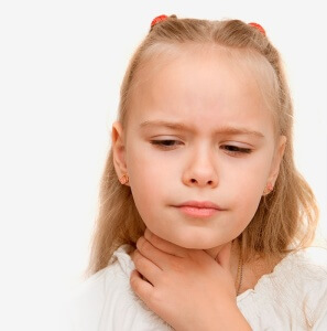 захворювання горла у дітей
