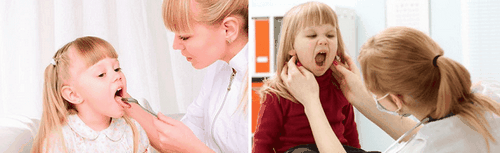лікувати горло дитині 2 років