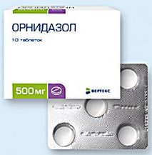 орнидазол в лікуванні демодекозу